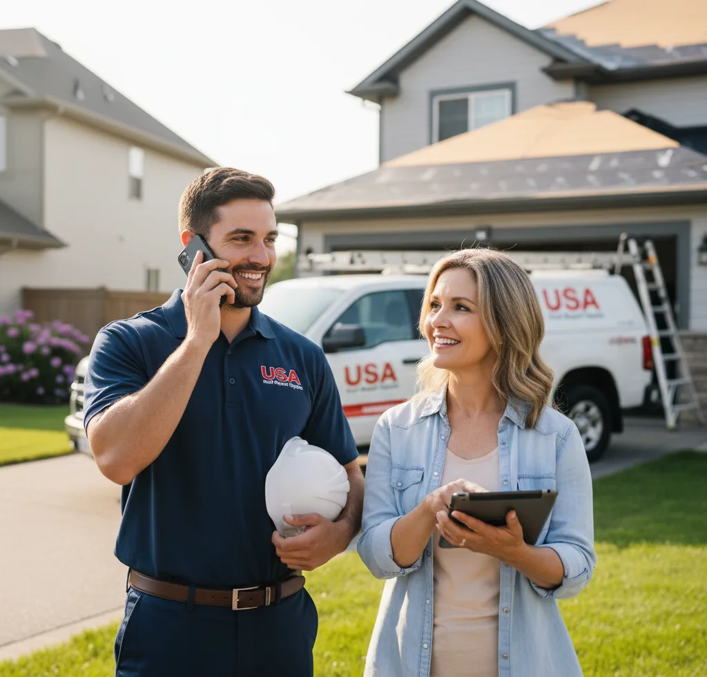 USA Roof Repair Experts customer support in Clarendon